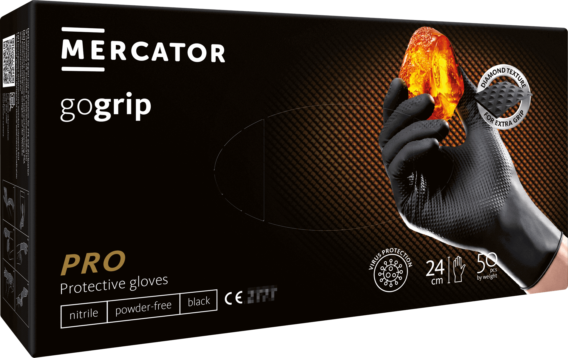 MERCATOR gogrip-pro  Nitril-Handschuhe