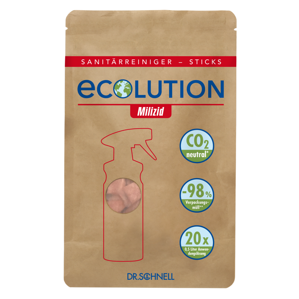 ECOLUTION MILIZID STICKS Beutel (20 Sticks à 3 g) 60 g