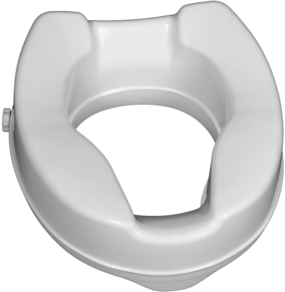 Toilettensitzerhöhung, ohne Deckel, 10 cm